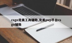 csgo完美工具辅助,完美pvp平台csgo辅助